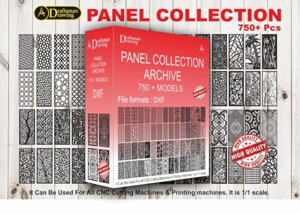 500+ Panel Collection Laser Files